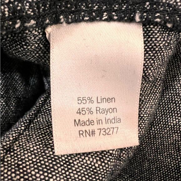 Sonoma Utility Jogger Pants Women Sz 22W Linen Blend Mid Rise Pockets Comfort - Picture 7 of 10